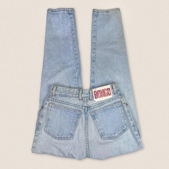 Vintage 90s BONGO Light Wash Mom Jeans - Size 24 x 27 - Picture 1 of 4